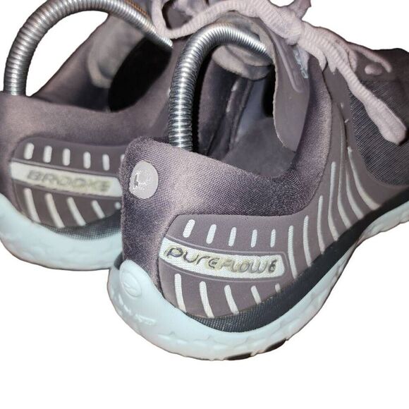 Brooks Pure Flow 6 Women's Size 11 (Medium) Running Shoes Gray - Picture 3 of 6